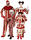 Costum de familie clovn terifiant