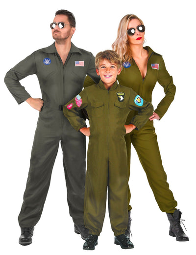 Costum de familie piloți