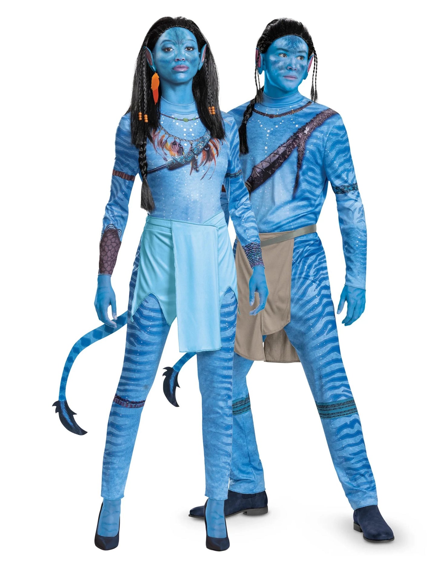Costume de cuplu Avatar™ Sully™ și Neytiri™ pentru adulți