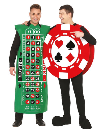 Costum de cuplu cazinou pentru adulți