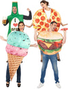 Costum de grup fast food