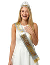 Set accesorii Miss Emmerdeuse: eșarfă și diademă