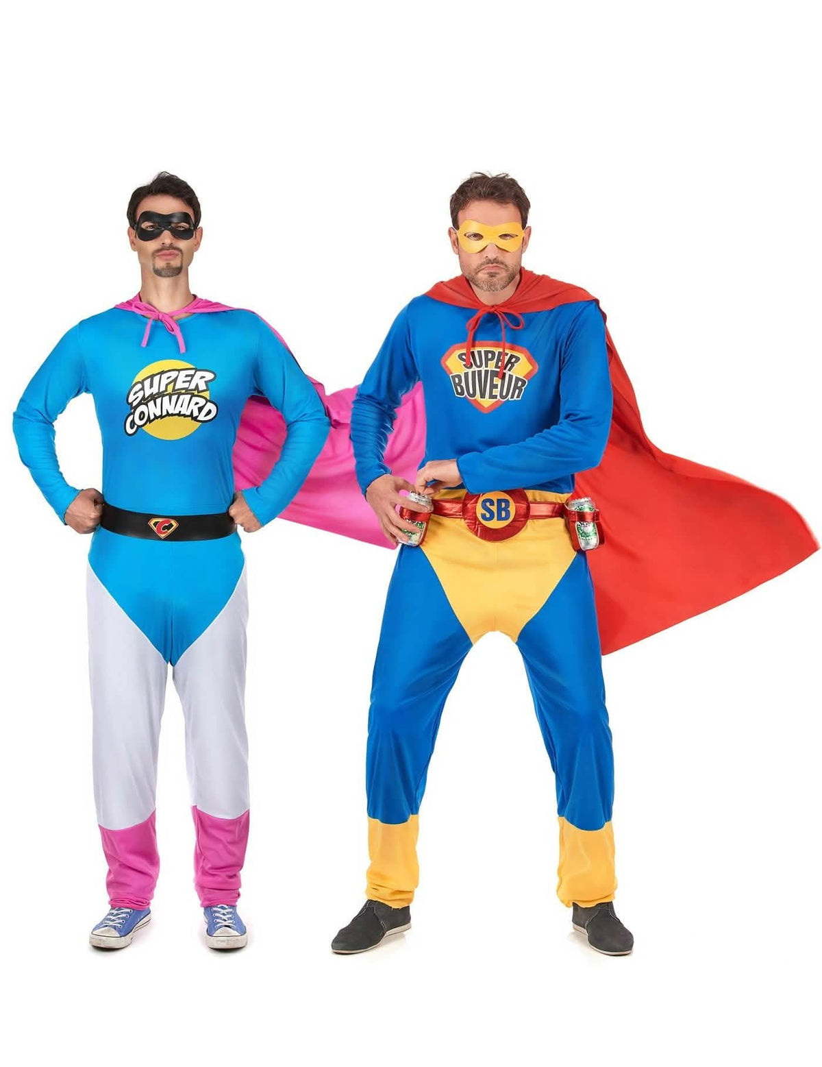 Costume duo Super Nesimțit și Super Băutor