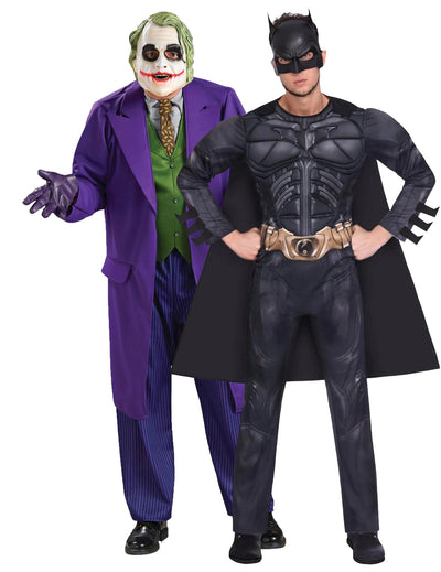Costum de cuplu Batman™ și Joker™ pentru adulți