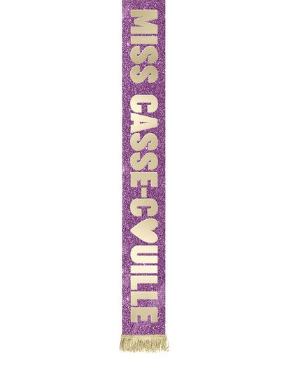 Set de accesorii Miss Casse-Couille: eșarfă și diademă
