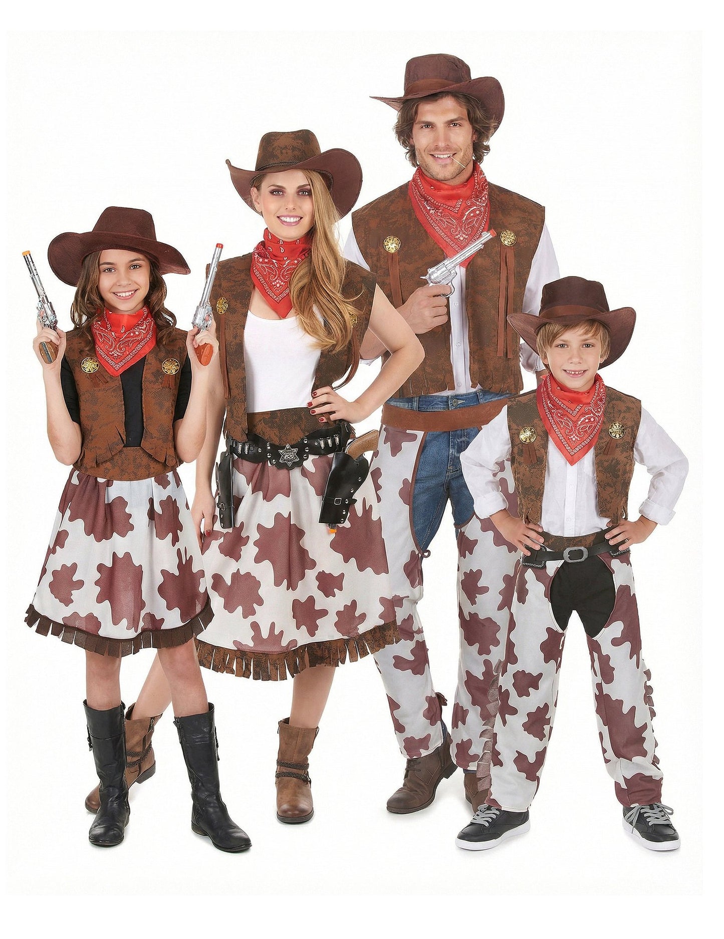 Costum de familie cowboy