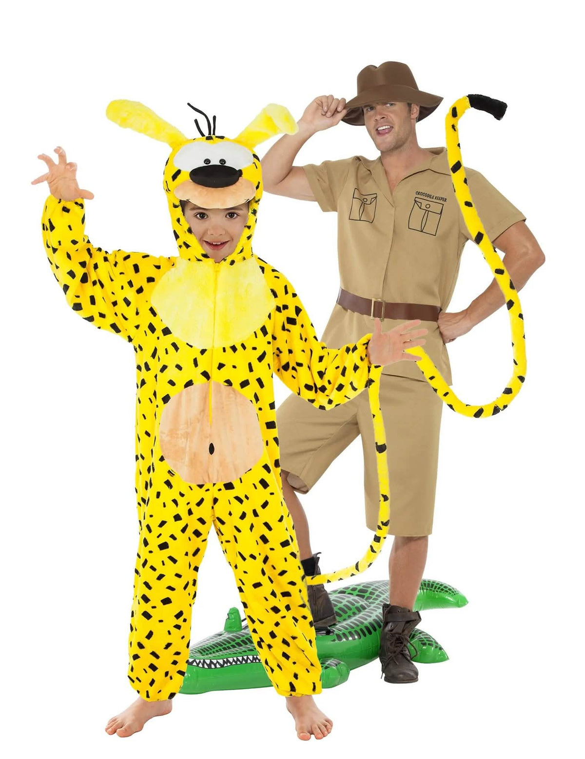 Costum de cuplu Marsupilami™ și explorator părinte și copil