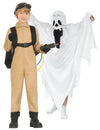 Costum de cuplu vânător și fantomă pentru copii