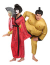 Costum de cuplu sumo și gheișă pentru adulți