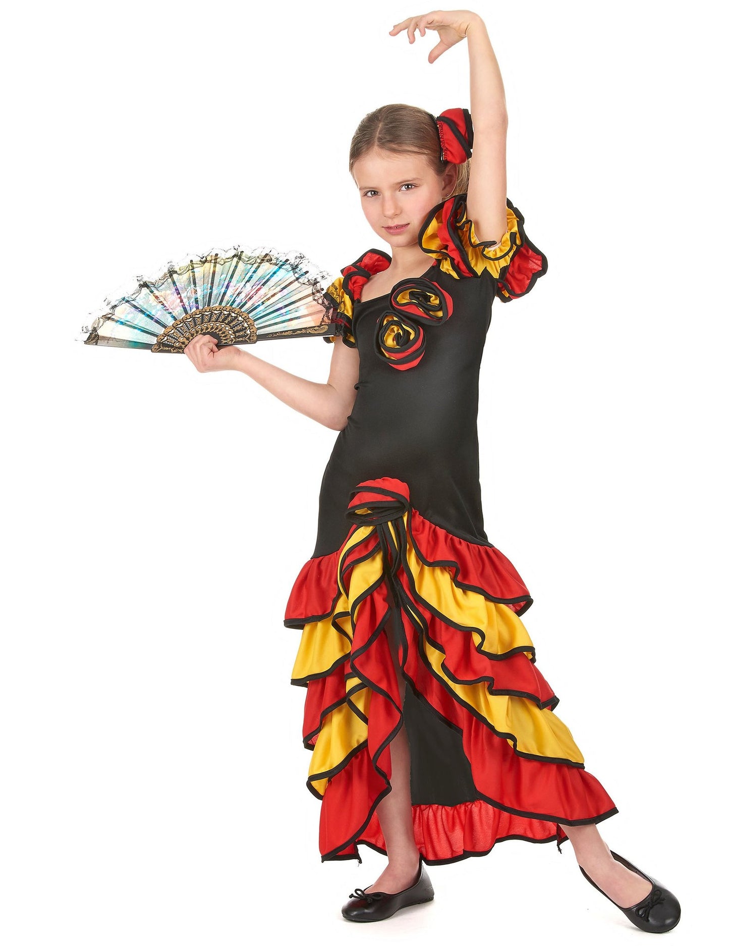Costum de cuplu dansatoare flamenco mamă și fiică