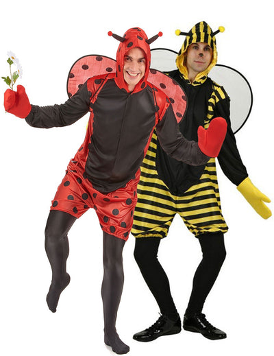 Costume de cuplu albină și buburuză pentru bărbați