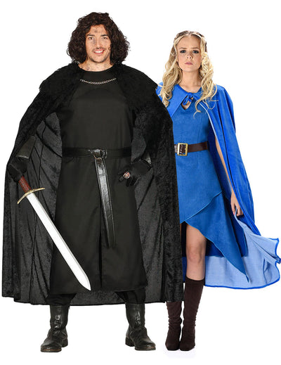 Costum de cuplu cu serie de eroi fantasy
