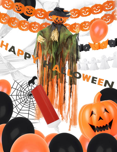 Kit de decorațiuni pentru Halloween, buget redus