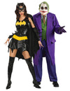 Costum de cuplu Batgirl™ și Joker™ pentru adulți