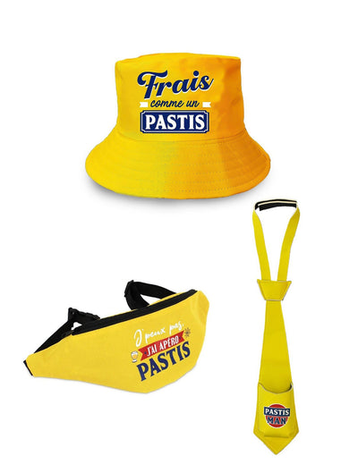 Kit accesorii aperitiv Pastis pentru adulți