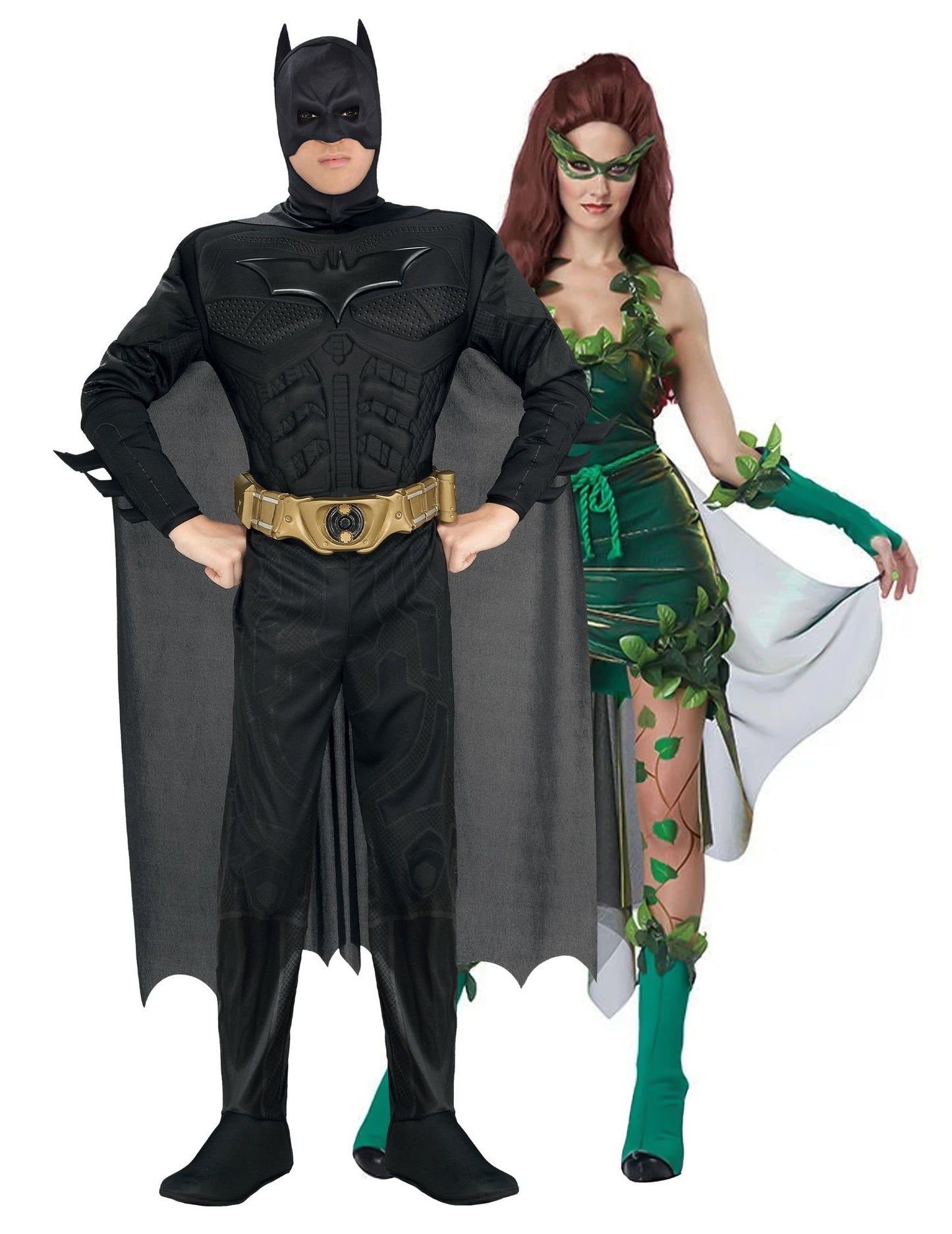 Costum de cuplu Batman™ și Poison Ivy pentru adulți