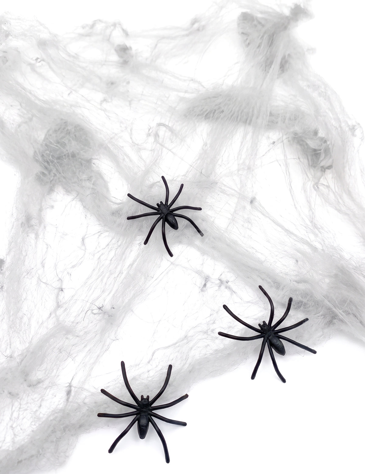Pânză de păianjen albă cu păianjeni 20 g Halloween