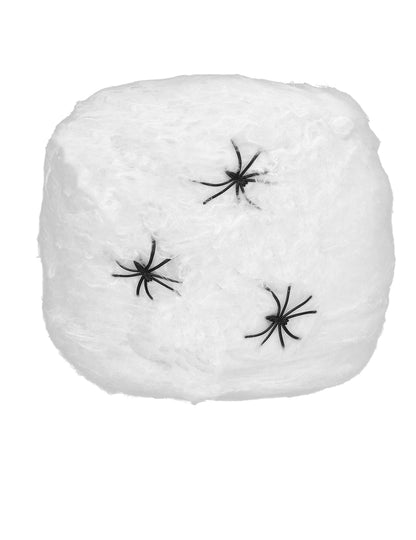 Pânză de păianjen albă cu păianjeni 20 g Halloween