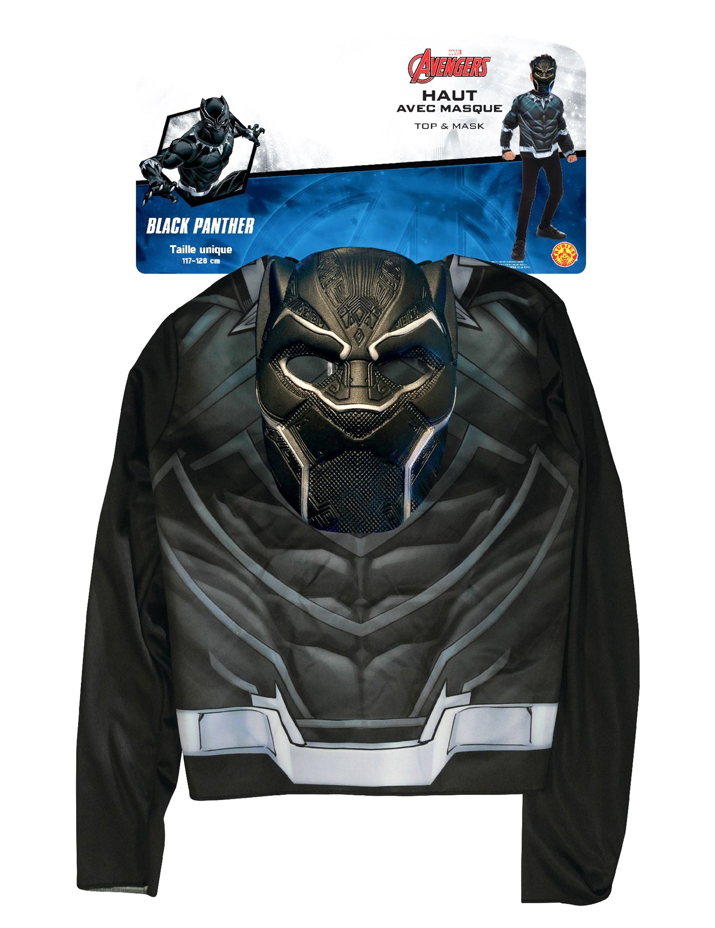 Top cu masca Black Panther Boy