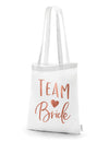 Mise en situation du tote bag Team Bride