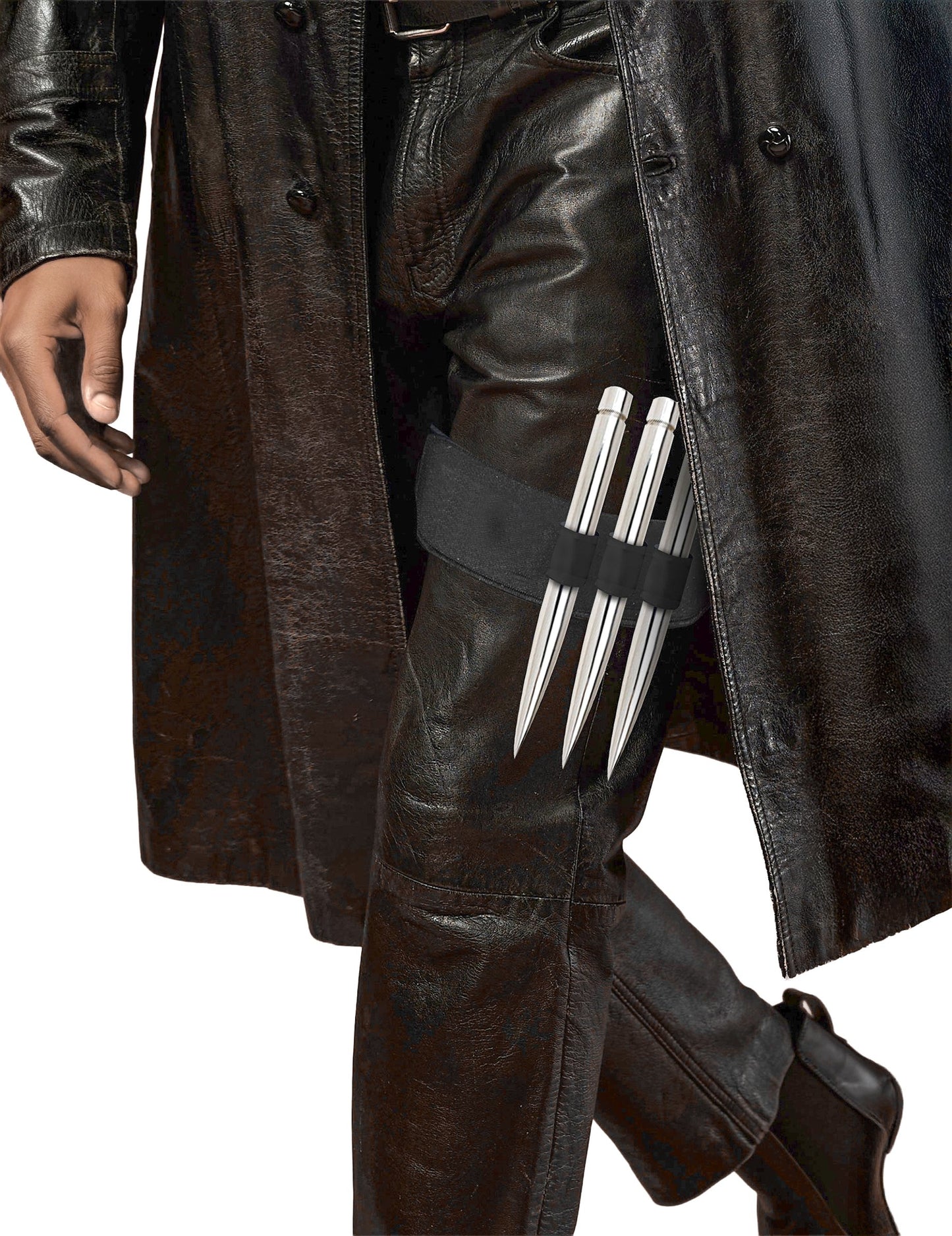 Jartieră cu 3 țăruși argintii 