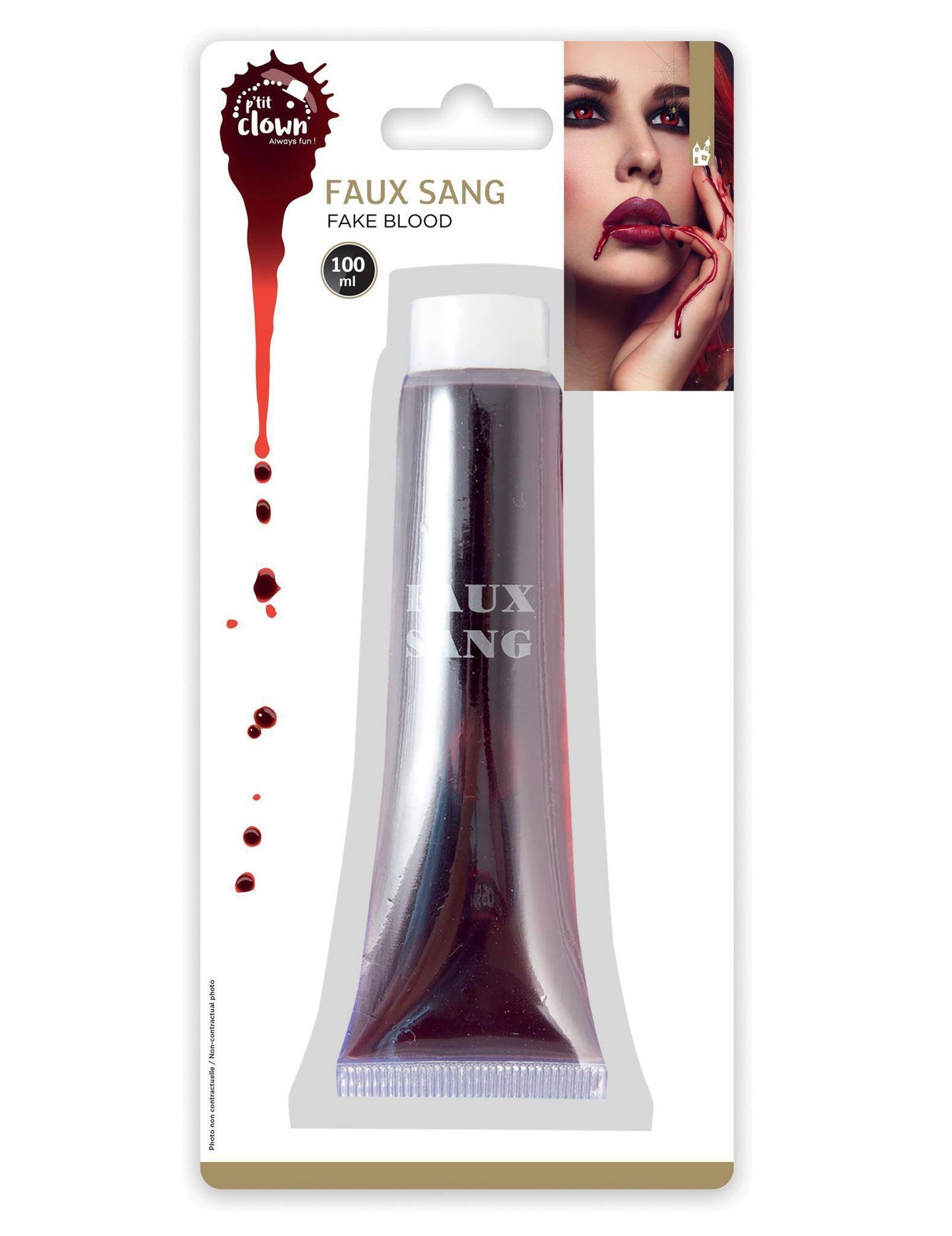 Tub de sânge fals 100 ml Halloween