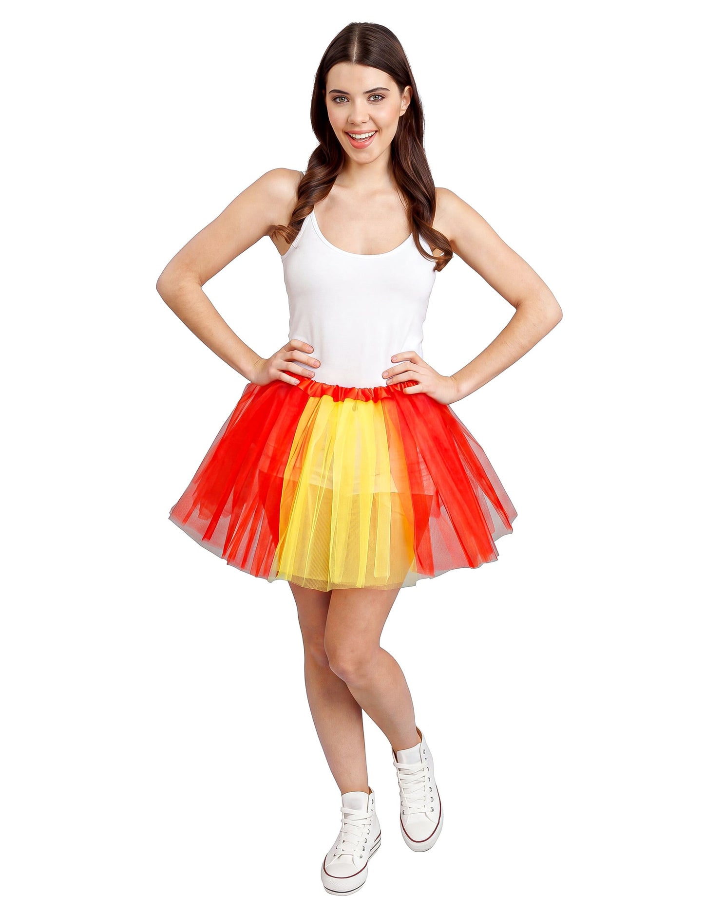 Tutu roșu și galben Spania 39 cm