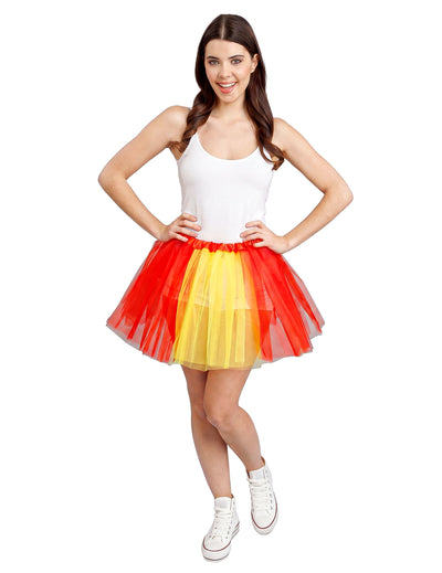 Tutu roșu și galben Spania 39 cm