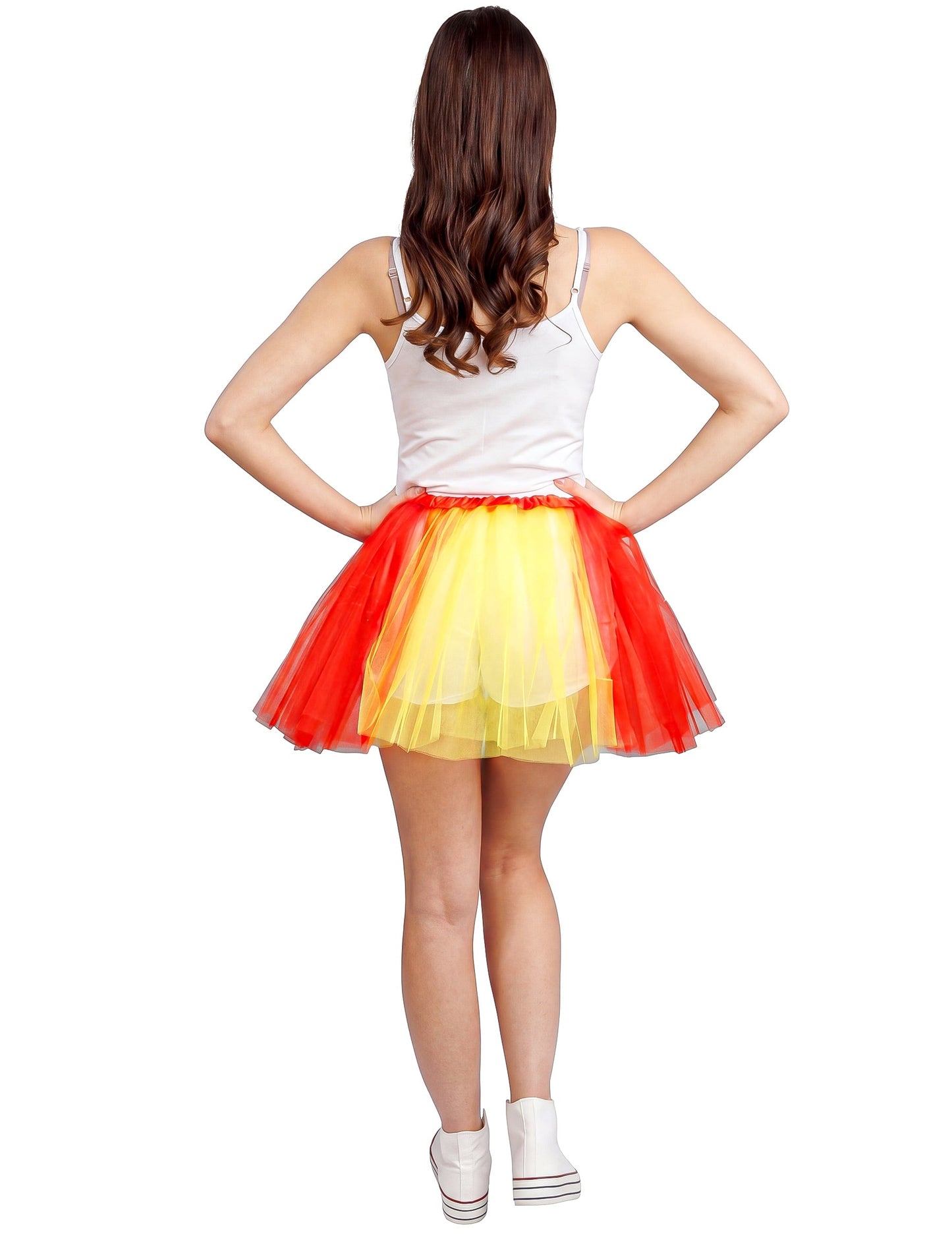 Tutu roșu și galben Spania 39 cm