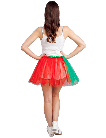 Tutu supporter roșu și verde Portugalia 39 cm