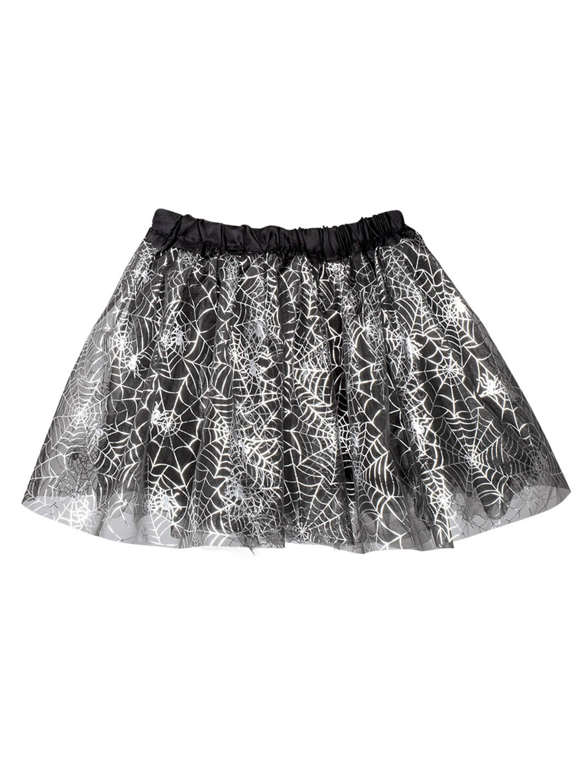 Vue d'ensemble du tutu toiles d'araignées Halloween pour femme