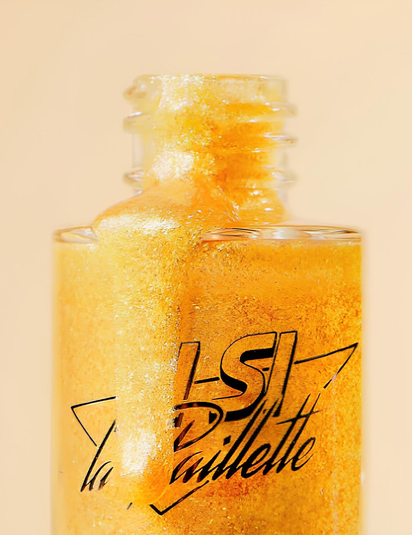 Ultralighter auriu Si si sclipiciul 