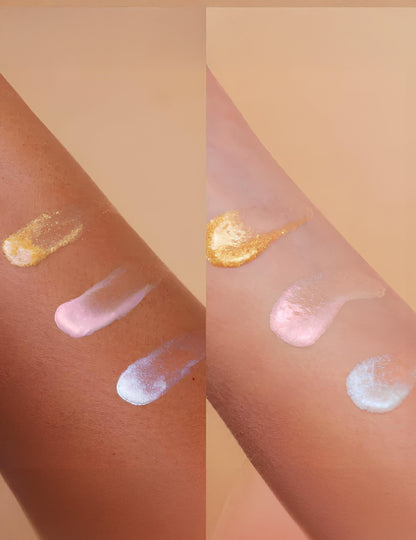 Ultralighter auriu Si si sclipiciul 