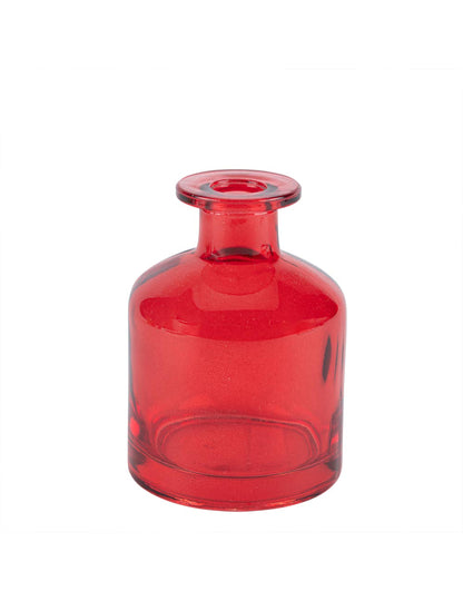 Vase en verre rouge 39 cl 11 cm