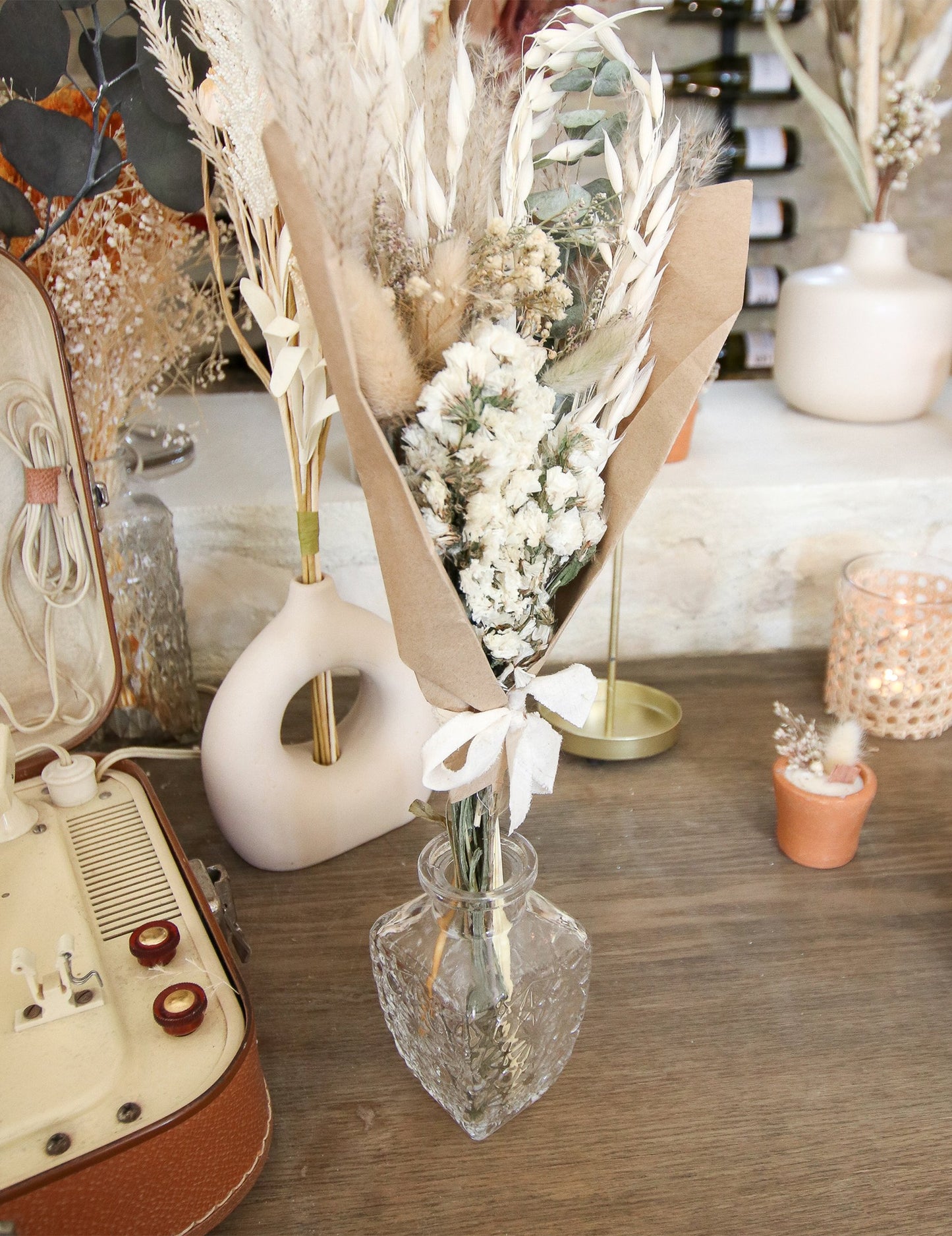 Vase Old Square Sticla 6,5 ​​x 12,5 cm - 250 ml