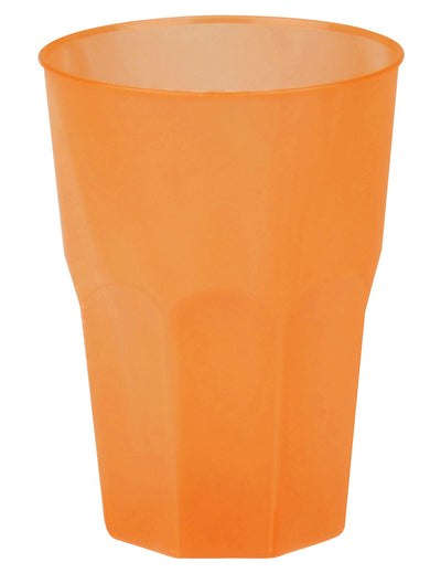 Pahar de cocktail glazurat portocaliu 42 cl