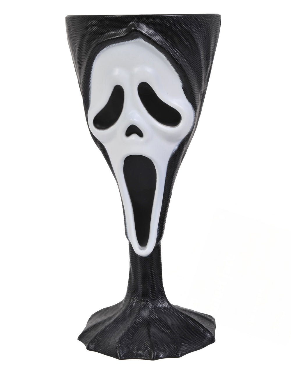 Verre à pied Scream™ pour adulte noir et blanc