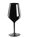 Pahar de vin cu picior negru 47 cl