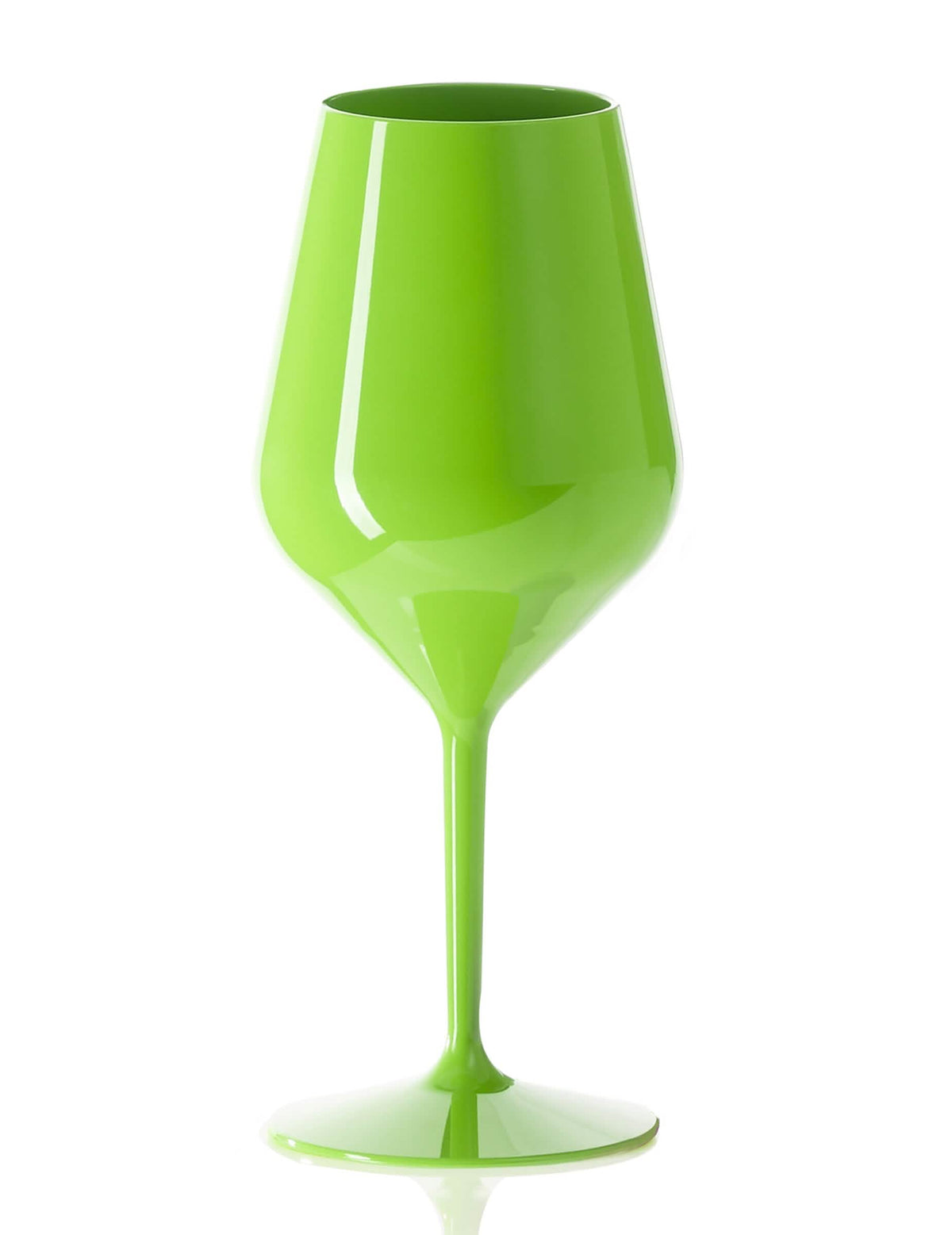 Pahar de vin pe picior, verde, 47 cl
