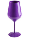 Pahar de vin cu picior mov 47 cl
