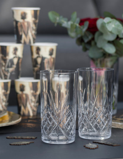 Verre plastique transparent 60 cl