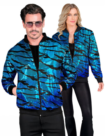 Sacou de paiete pentru undă albastră pentru adulți