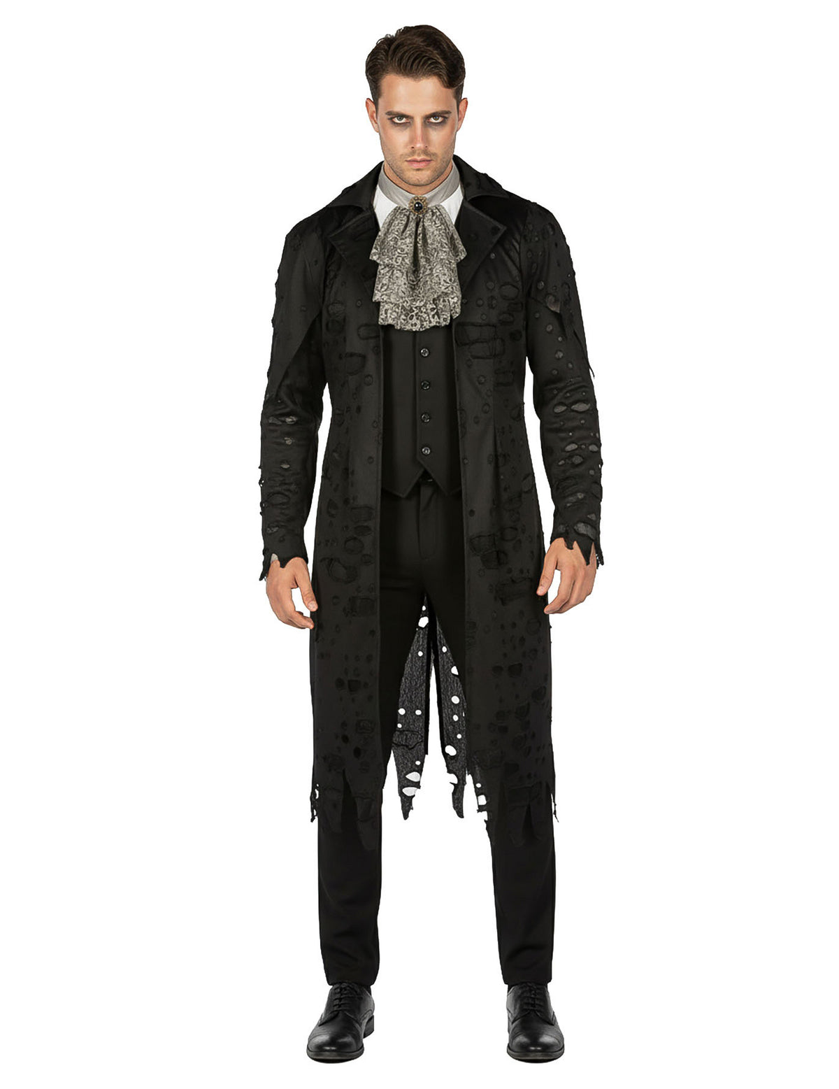 Veste longue zombie noire homme