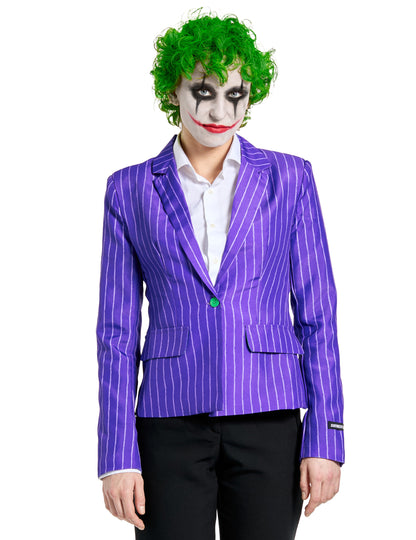 Vue de face de la veste Mrs. Joker pour femme