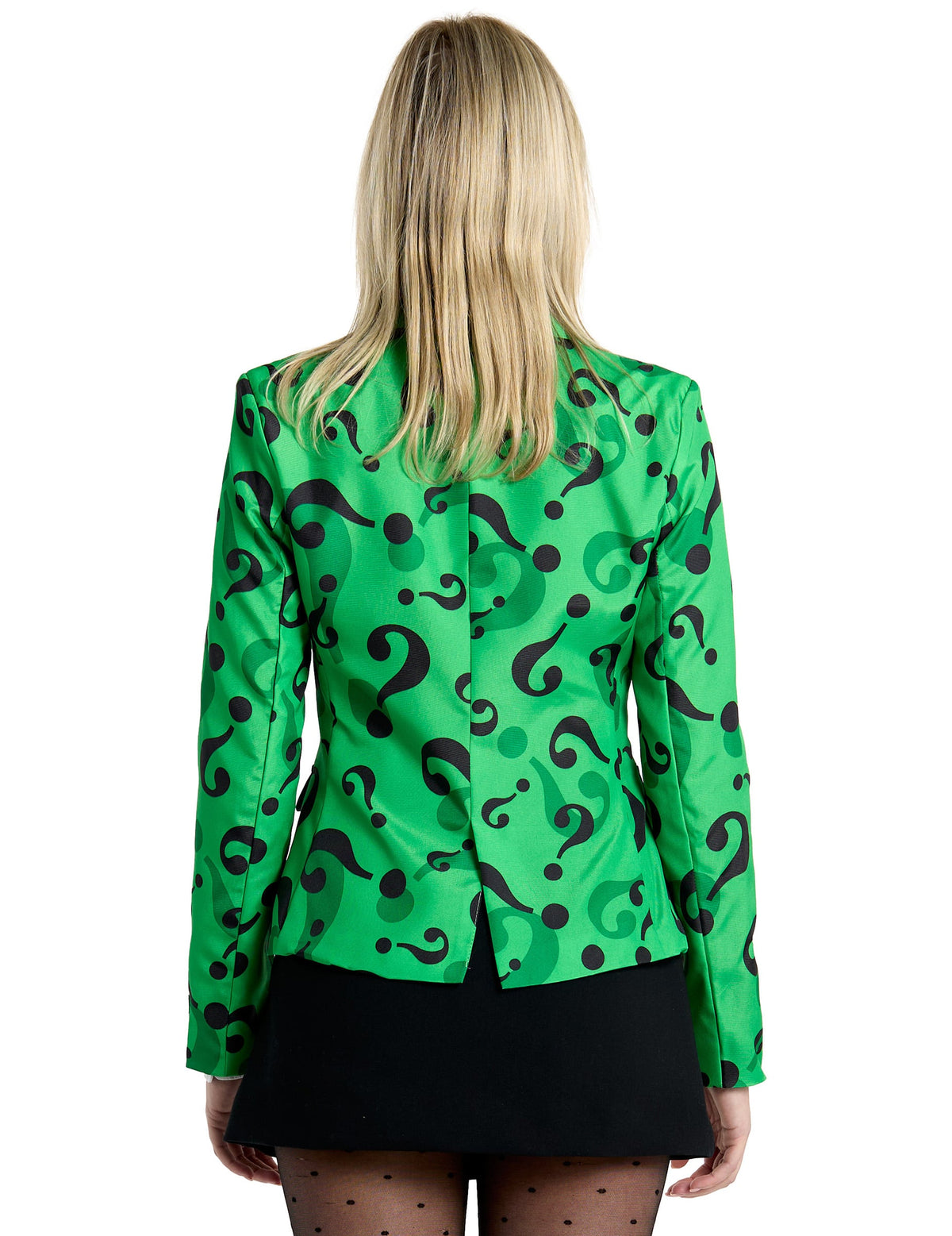 Vue de dos de la veste Mrs. Riddler Suitmeister
