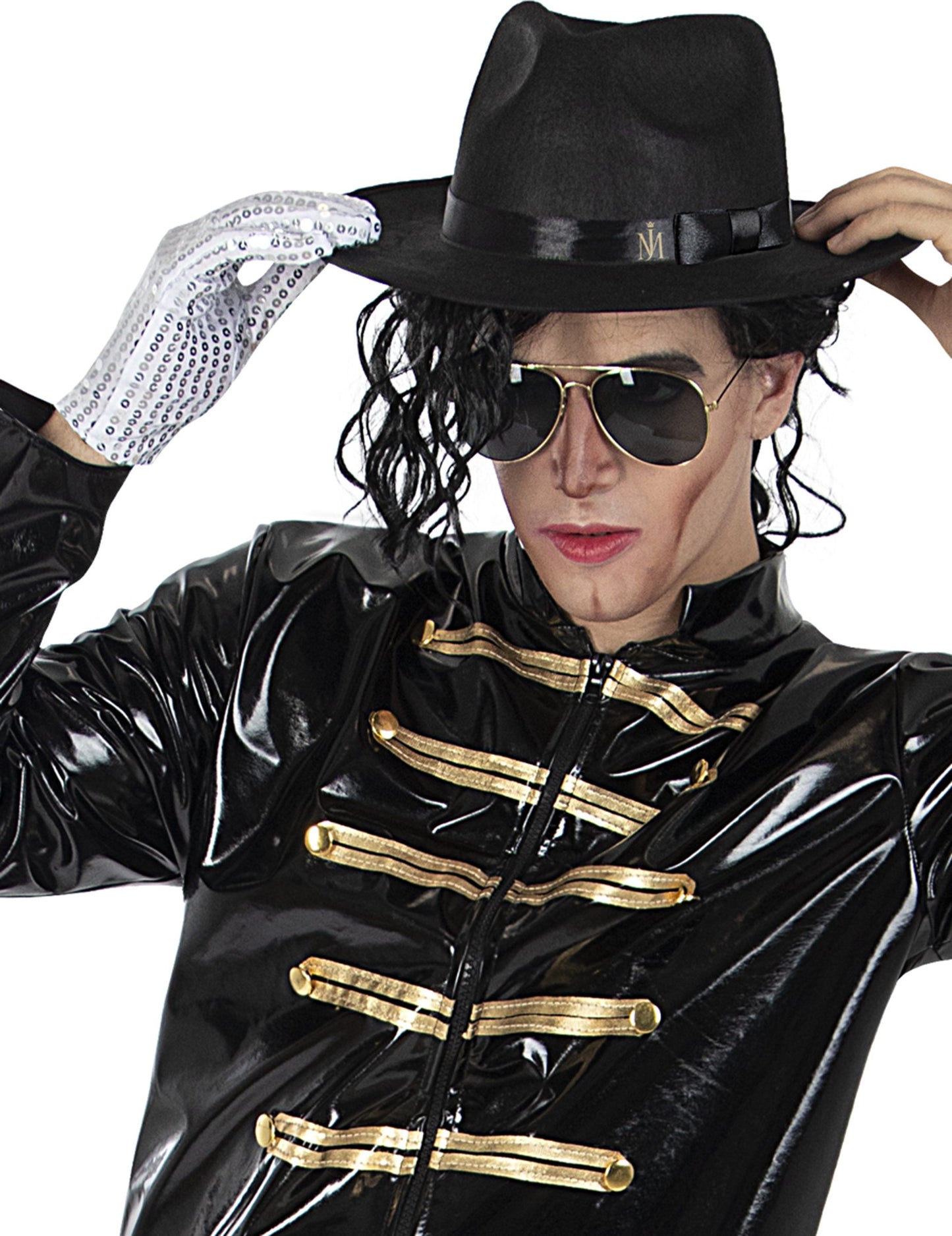 Jachetă neagră Michael Jackson pentru adulți