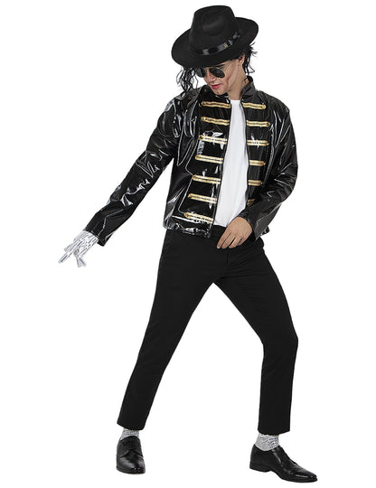 Jachetă neagră Michael Jackson pentru adulți