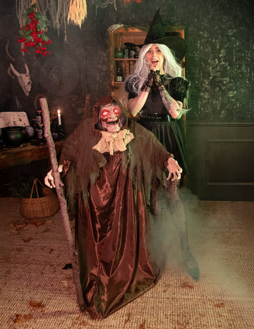 Old Vrăjitor animat 110 cm