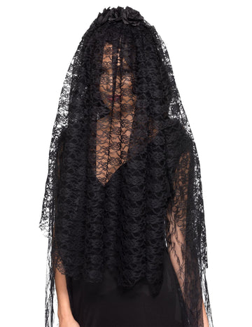 Navigare lungă pentru adulți negri cu văduvă lungă