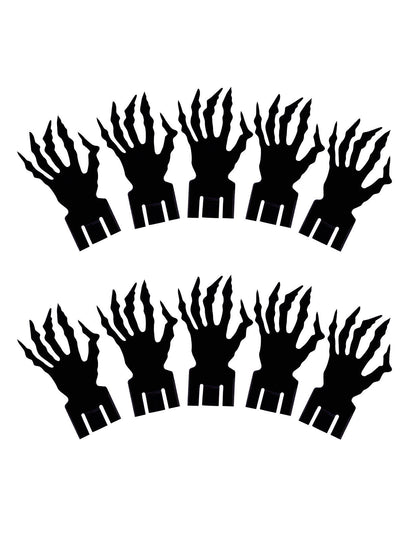 Ochelari de decorare de Halloween 9.2x5.5cm 10 bucăți